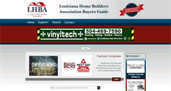 Desktop Screenshot of labuildersbuyersguide.com